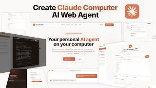 I Built an AI That Can Control Your Computer Through a Web Browser + Claude Computer - Full-Stack