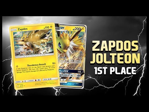 1st Place SPE Zapdos / Jolteon GX - Pedro Torres