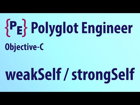 Objective-C strongSelf weakSelf