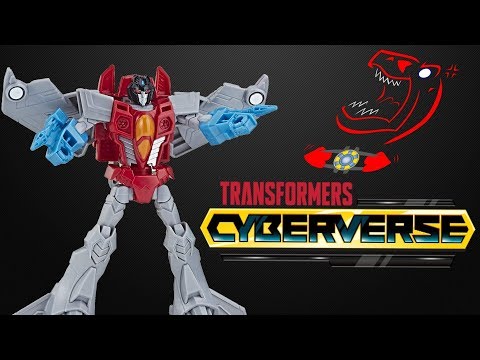 Transformers: Cyberverse Warrior Class Starsvream Video Review
