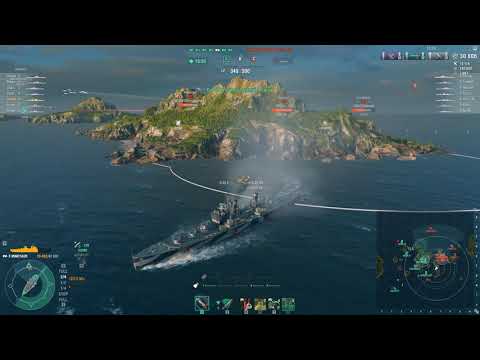 Minotaur T10 British Cruiser | 1st Ranked Battle Season 12 | World of Warships