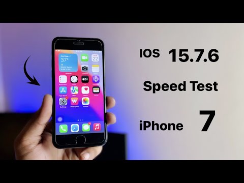 Speed Test of iPhone 7 after ios 15.7.6