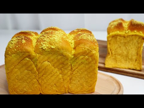 , title : 'No Water All Pumpkins❗ Egg Sponge-Dough ❗Pumpkin Loaf❗ 鸡蛋中种南瓜吐司 超高超弹力的不加一滴水的'