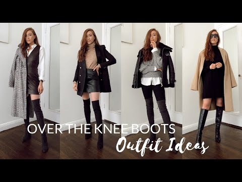 HOW TO STYLE OVER THE KNEE BOOTS // Autumn Outfit Ideas