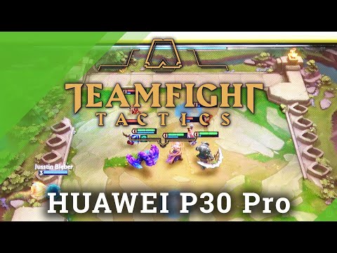 TFT Gameplay on HUAWEI P30 Pro – TeamFight Tactics Game Performance