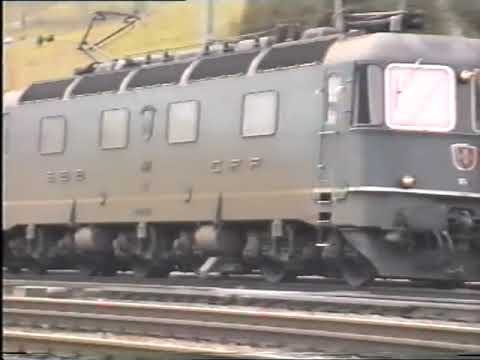 S.B.B. GOTTHARD LINE.  AIROLO TO BELLINZONA. 1989-1996.