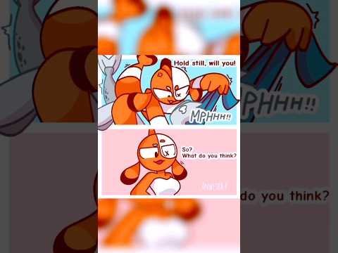 Ginger's way of giving a gift 😳🧡 #comics