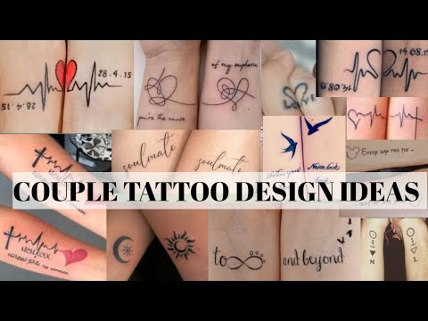 Small and meaningful couple tattoo design ideas/ small couple tattoos for girls and boys