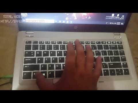 How to turn on or off keyboard light of hp laptop