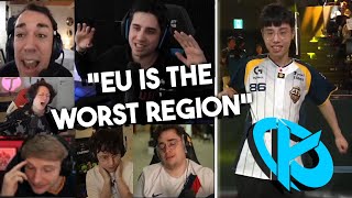 [閒聊] 歐洲實況主看CFO＆車長賽後跳舞反應