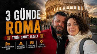ROMA GEZİ REHBERİ - EN KAPSAMLI TÜRKÇE ROMA VLOGU