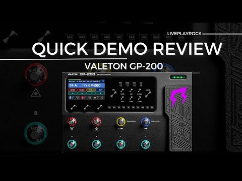 VALETON GP-200 QUICK REVIEW AND DEMO PLAYING by Liveplayrock #liveplayrock #valetongp200