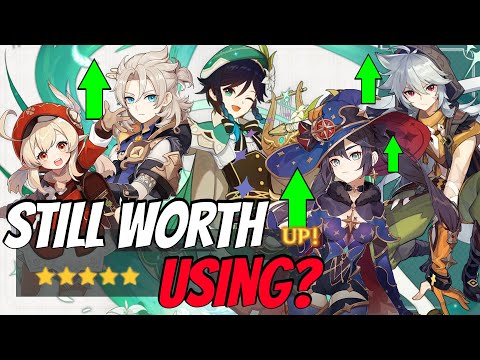 Should You Still Use These 1.X Characters Even After The Buffs? (Genshin Luna III)