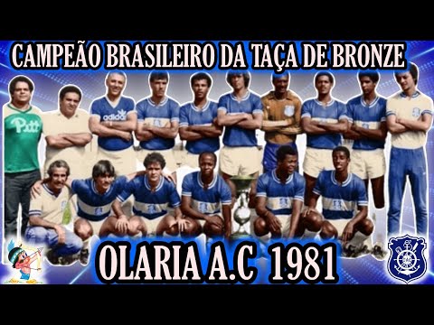 OLARIA 1981 CAMPEÃO BRASILEIRO DA TAÇA DE BRONZE
