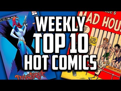 Hot Top 10 Comic Books On The Rise - NOV (Week 5) 2018