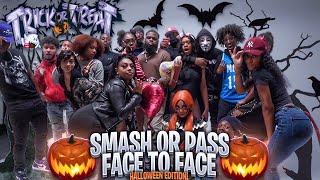 SMASH OR PASS BUT FACE TO FACE HALLOWEEN COSTUME EDITION