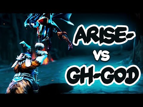 Ar1Se vs gh - World's Best Magnus Players in an EPIC Magnus Battle - Dota 2