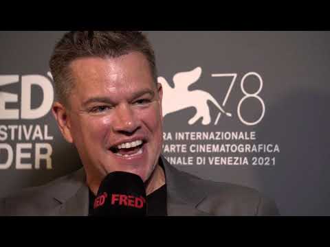 Matt Damon, Jodie Comer, Nicole Holofcener - THE LAST DUEL - 78th Venice Film Festival