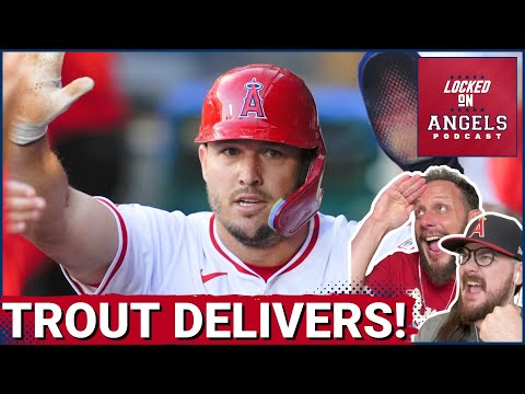 Mike Trout Gets CLUTCH & Taylor Ward Homers vs. Rays! Los Angeles Angels Pitchers Speak on Injuries