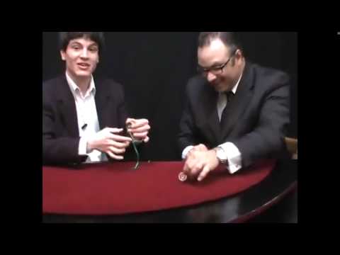 Saturn Magic -Normal Chinese Coin made in Brass (Blue) by Tango -Trick (CH009)