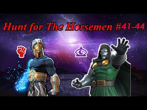 The Hunt for The Horsemen #41-44! 6 star!