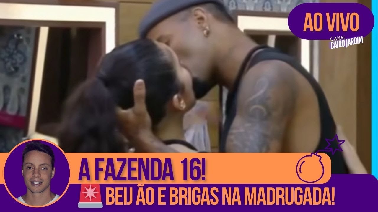 🟣 BEIJÃO E BRIGA NA FAZENDA!; POLÊMICAS!
