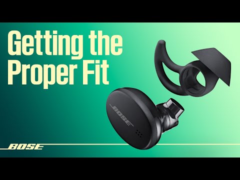Bose Sport Earbuds ausinės, Juodos