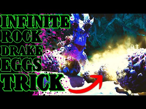UNLIMITED Rock Drake EGGS Trick! How To Get INFINITE Rock Drake Eggs on Aberration in ASA LEGIT!