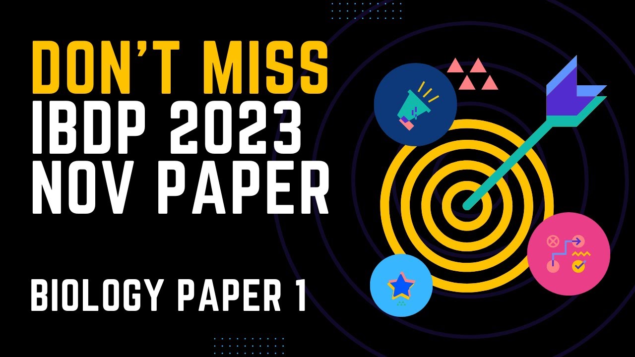 2023 Nov IBDP HL Biology Paper 1 Q40