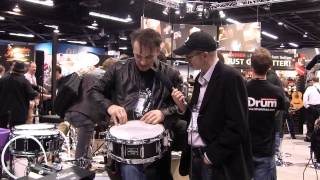 Video thumbnail for NAMM 2013: Gavin Harrison on his signature Sonor Protean snare by MusicRadar