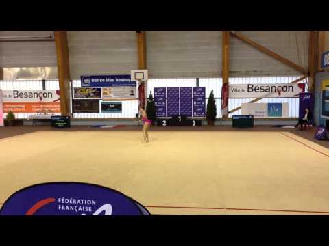 Lilou JURJEVIC - Ballon - Nationale B 12-13 ans - CDF Besançon 2016