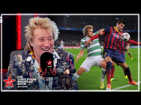 Sir Rod Stewart Reveals The BEST Celtic FC Moment ⚽️ "...We Beat Barcelona 2-1"
