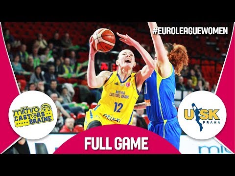 Castors Braine (BEL) v ZVVZ USK Praha (CZE) - Full Game - EuroLeague Women 2017-18