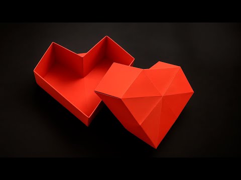 How to make an Origami Heart Box
