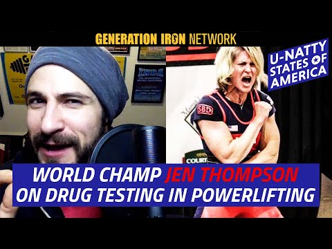 World Champion Powerlifter Jen Thompson Talks The Reality of Drug Testing In Powerlifting