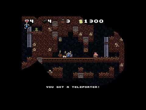 Spelunky Classic Tech - Killing the Shopkeeper with a Teleporter