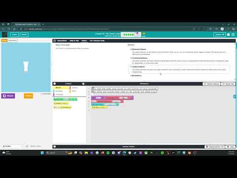Code.org - CS Discoveries - Unit 3: Interactive Animations & Games: Lesson 12: Level 7