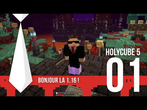 ► Holy Cube 5 #1 - Bonjour la 1.16 ! - @R3li3nt [Minecraft fr]