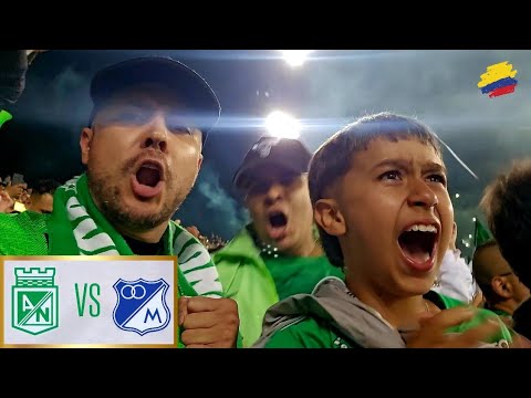 "ATLÉTICO NACIONAL queda eliminado | La mejor HINCHADA del País no abandona" Barra: Los del Sur &bull; Club: Atlético Nacional &bull; País: Colombia