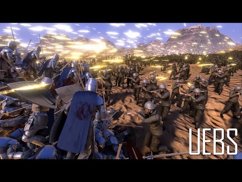 25.000 Heavy Knights vs 20.000 US Soldiers- Ultimate Epic Battle Simulator 2- UEBS 2