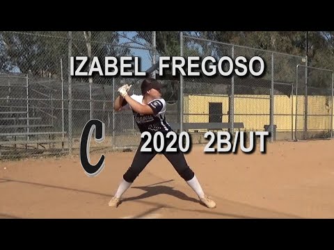 2020 Izabel Fregoso Second Base UT Softball Skills Video