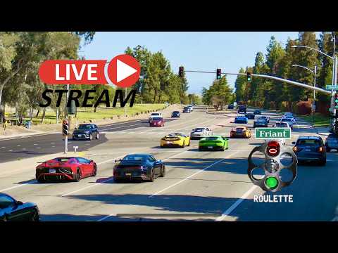 ⭕ Traffic Camera - Car Spotting - Police Scanner - Live From Fresno, California