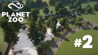 РАЗВИТИЕ ЗИМНЕГО УГЛА - ГРИЗЛИ И ОЛЕНИ! - Planet Zoo #2