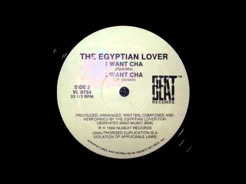 The Egyptian Lover - I want cha (Pyra Mix)