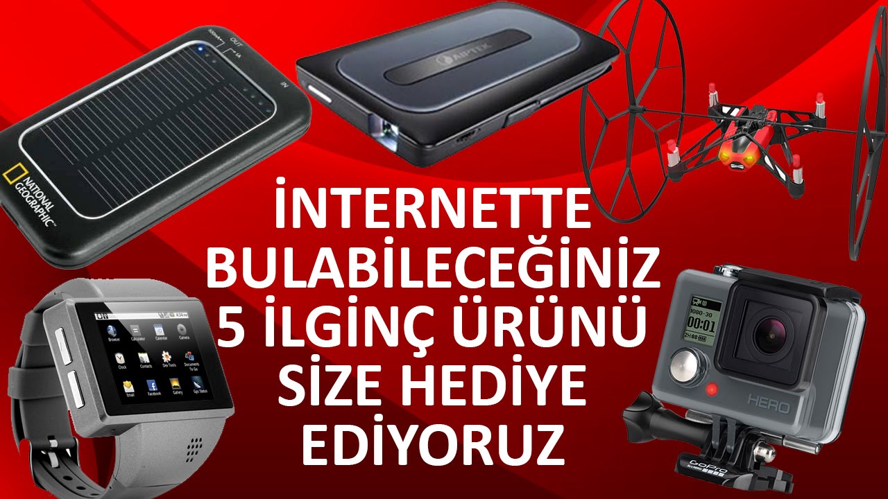 İnternetten Alabileceğiniz 5 İlginç Ürün