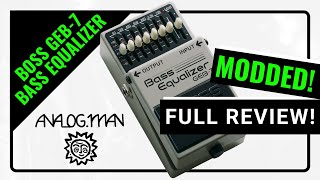 Video thumbnail for Boss GEB-7 AnalogMan Review | Do You Even Need An EQ? I Hope I Didn't Waste My Money... by Jesse Franklin Wood