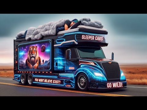 7 Sleeper Cars You Won't Believe Exist!