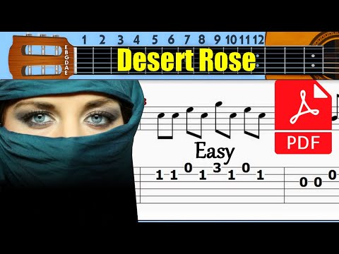 Sting - Desert Rose Guitar Tab