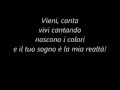 Violetta Vieni, canta (Ven y canta) italiano 