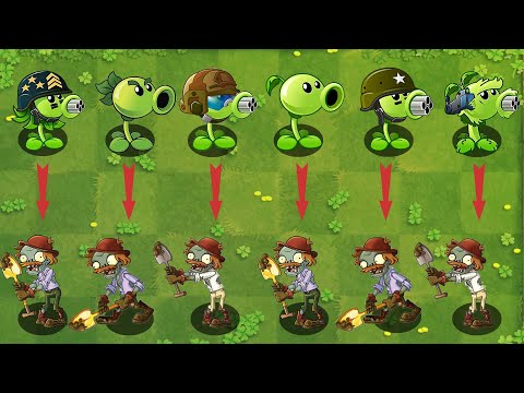 Pvz 2 Challenge - Which Plant Can Destroy Excavator Zombie With 1 Plant Food ？